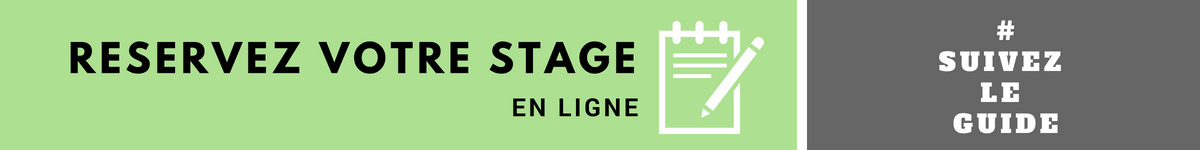 Réservez votre stage en ligne